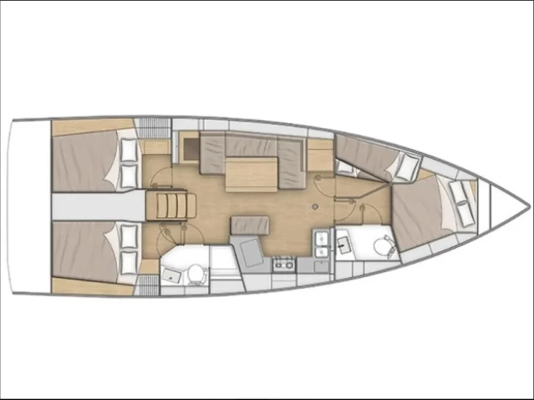 Yacht hire Alimos cheap Oceanis 40.1