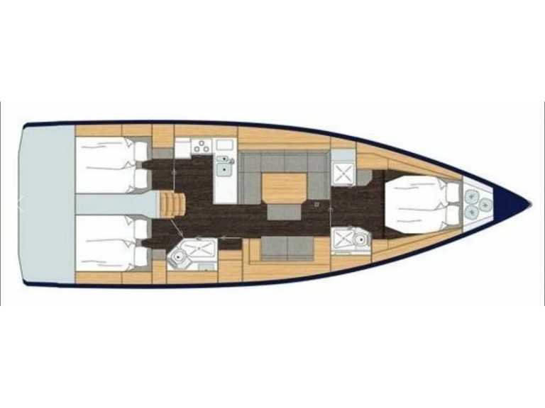 Yacht hire Alimos cheap Bavaria C45 3cbs