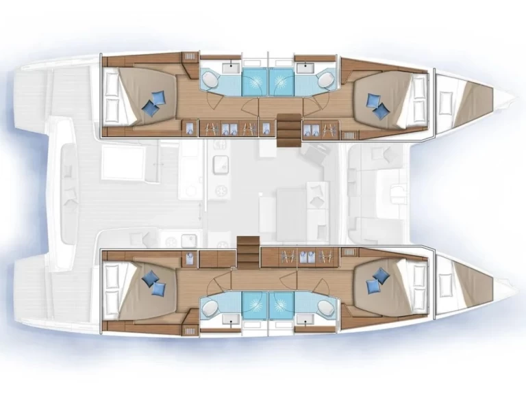 Hire Catamaran with or without skipper Lagoon Alimos