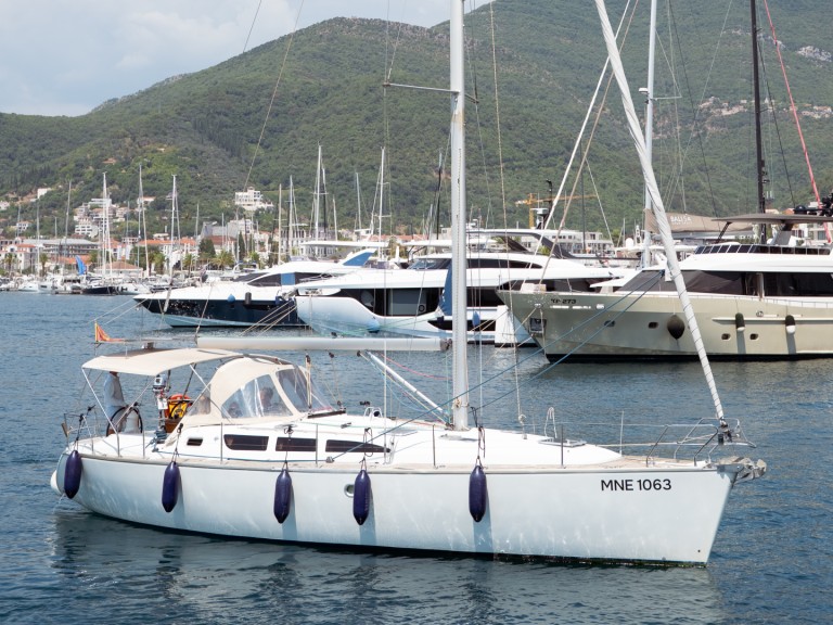 Jeanneau Sun Odyssey 40.3 charter bareboat or skippered in  Tivat