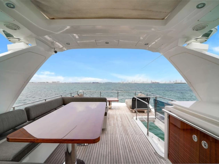 Azimut Paragon charter bareboat or skippered in  Coconut Grove