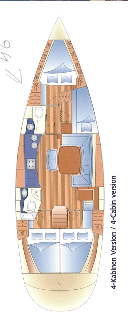Hire a Bavaria Cruiser 46 Sukošan