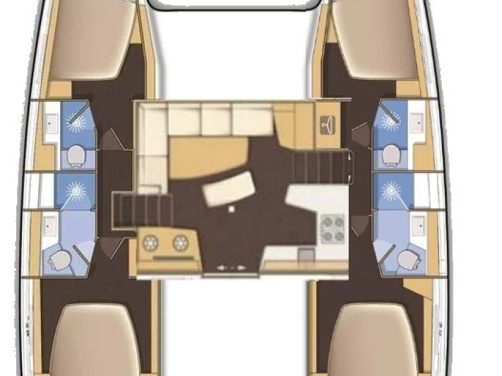 Catamaran to hire Lefkáda at the best price