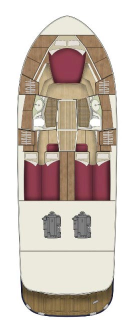 Hire Luxury Yacht Sas Vektor with a boat licence