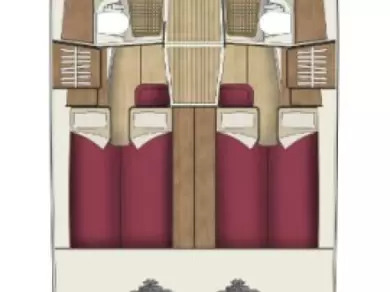 Hire Luxury Yacht Sas Vektor with a boat licence