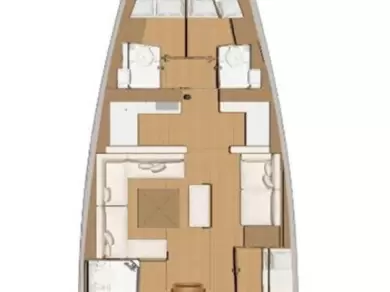 Hire Sailboat Dufour with a boat licence