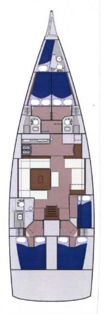 Sailboat to hire Gouvia at the best price