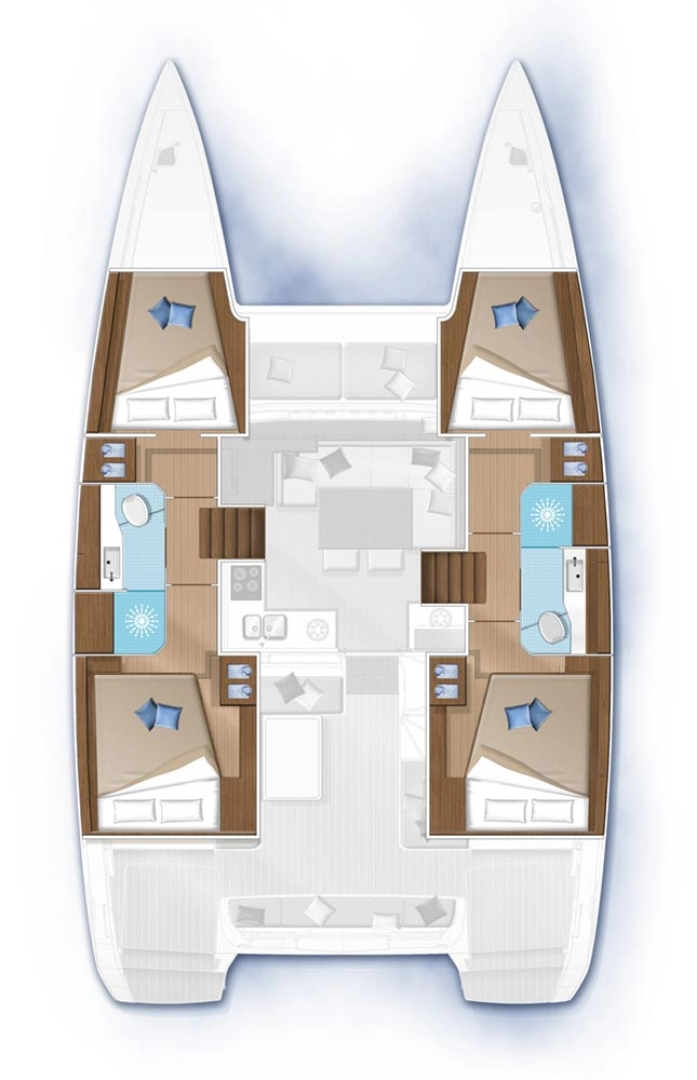 Hire Catamaran with or without skipper Lagoon Šibenik