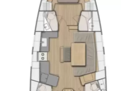 Yacht hire Golfo Aranci cheap Oceanis 46.1 Performance Line - 3 cab.