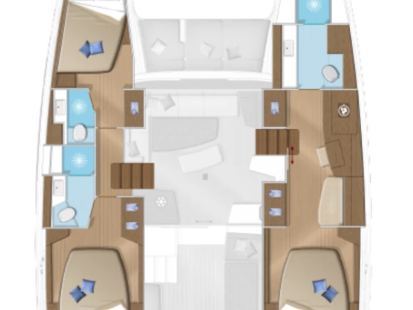 Yacht charter Palma de Mallorca - Lagoon Lagoon 42 on SamBoat