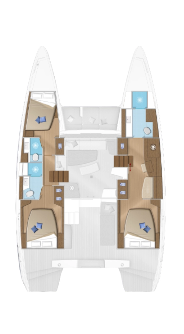 Yacht charter Palma de Mallorca - Lagoon Lagoon 42 on SamBoat