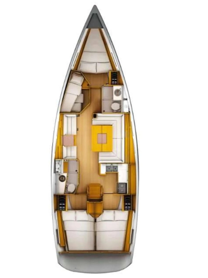 Yacht hire Sant Antoni de Portmany cheap Sun Odyssey 449