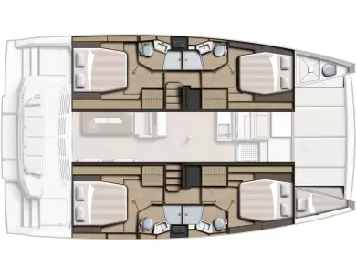 Bali Bali 4.4 charter bareboat or skippered in  Eden Island