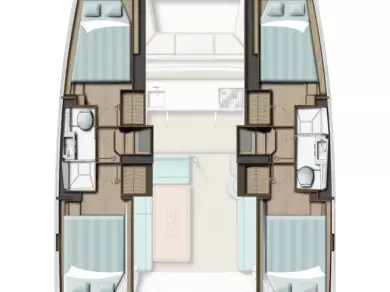 Yacht hire Komolac cheap Bali Catsmart