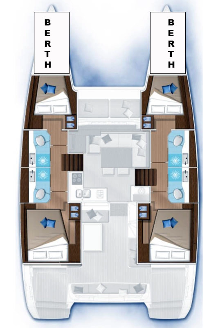 Charter a Lagoon Lagoon 40 in Marsh Harbour on Samboat