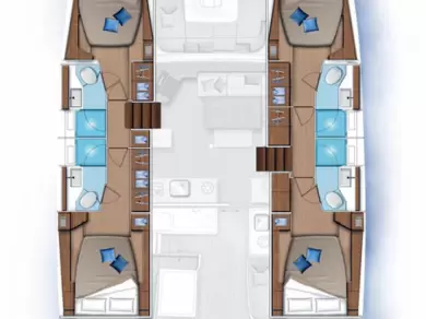 Catamaran to hire Eden Island at the best price