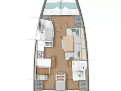 Yacht charter Seget Donji - Jeanneau Sun Odyssey 440 on SamBoat