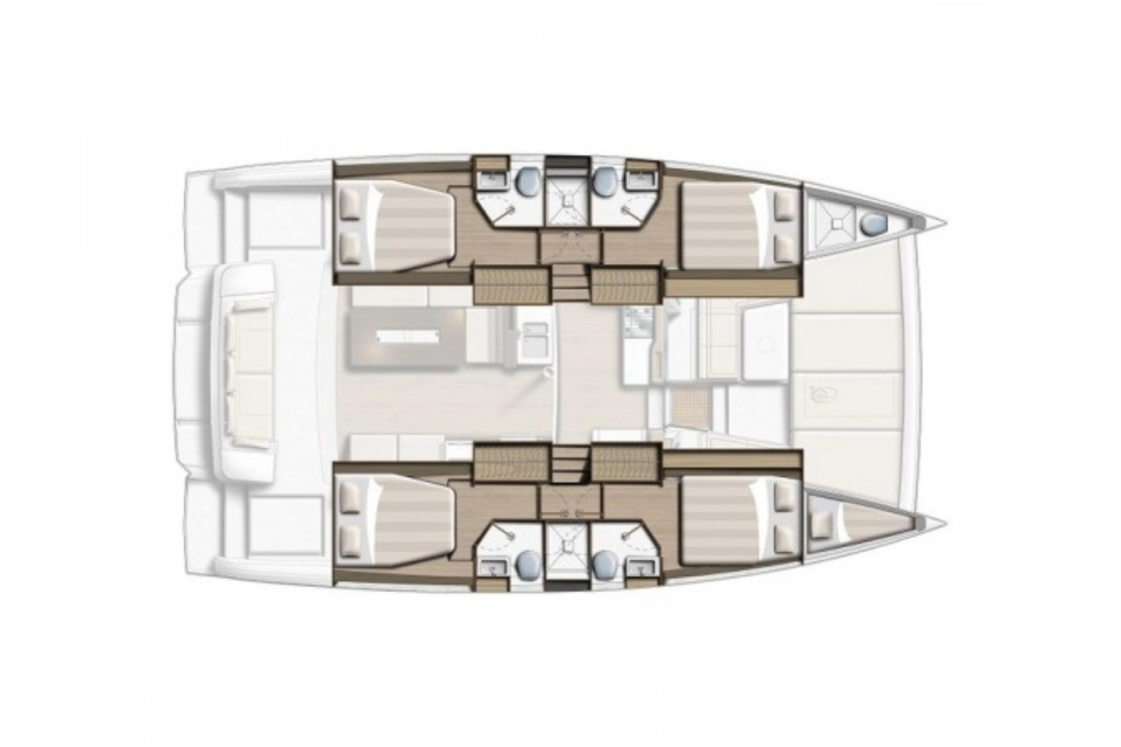 Catamaran hire in Biograd na Moru - Bali Bali 4.2