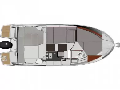 Hire Motorboat with or without skipper Jeanneau Pirovac