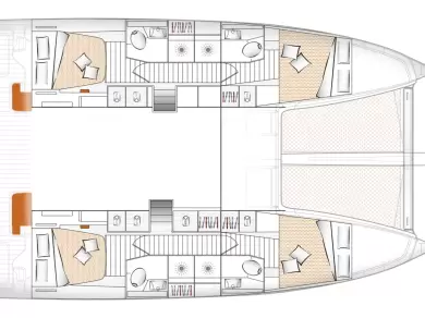 Catamaran hire in Skradin - Excess Excess 14