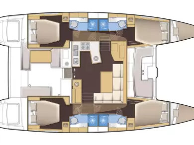 Hire a Lagoon Lagoon 450 F Préveza