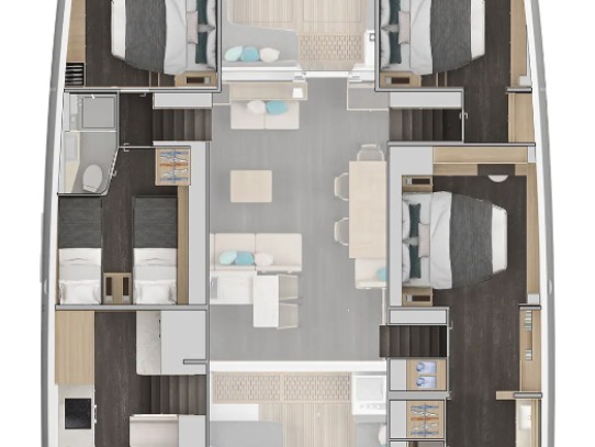 Catamaran hire in Alimos - Lagoon Lagoon 60