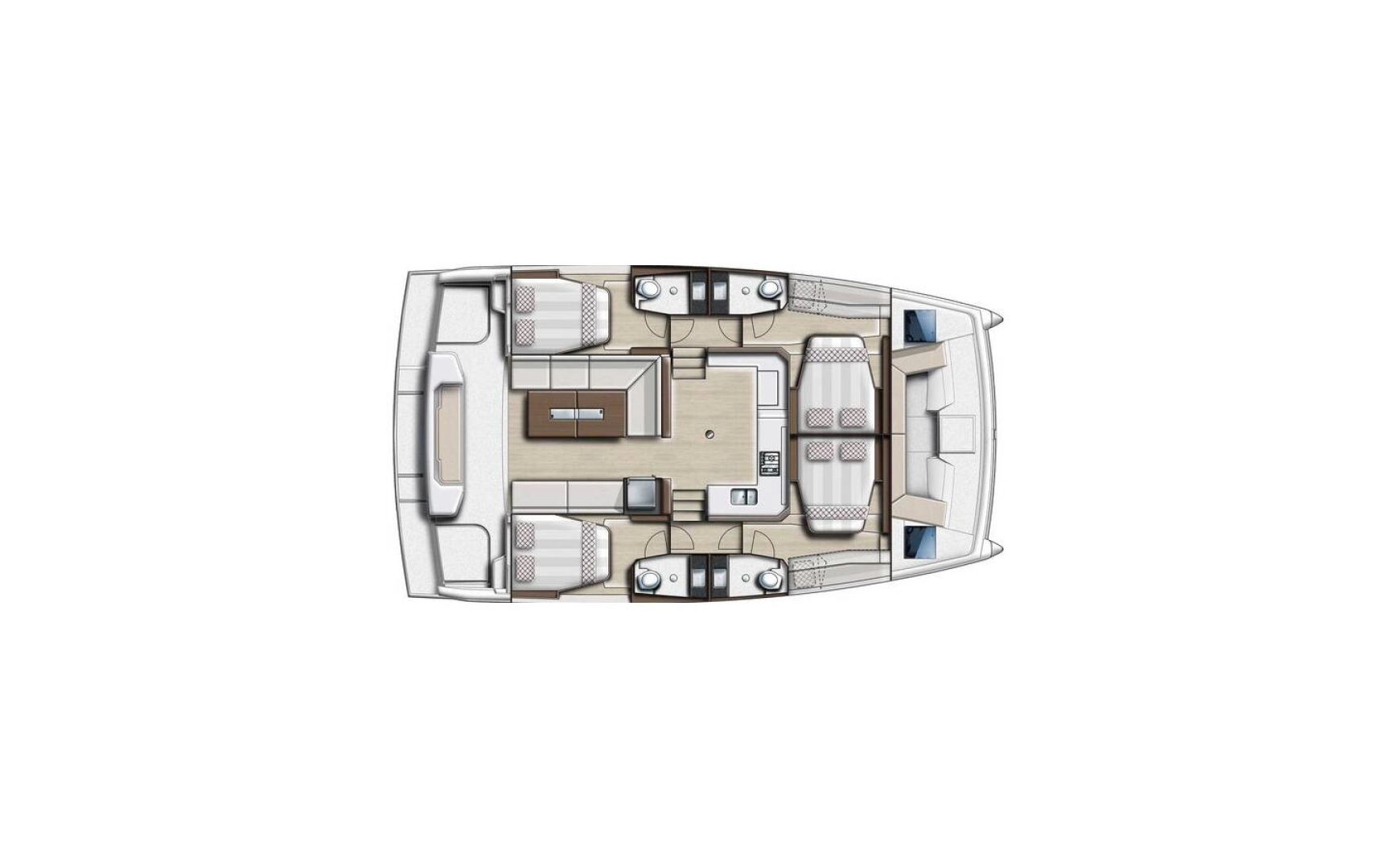 Yacht charter Split - Bali Bali Catspace Voile on SamBoat