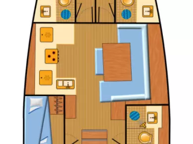 Yacht hire Split cheap Sun Odyssey 490