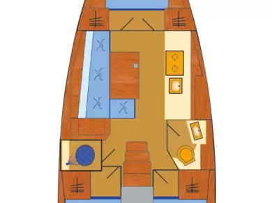 Sailboat hire in Pula - Bénéteau Oceanis 38.1