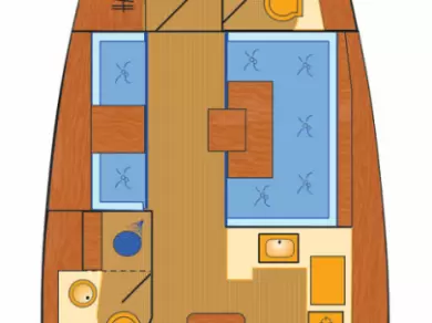 Yacht hire Rogoznica cheap Sun Odyssey 419