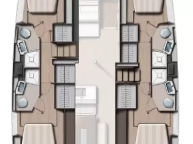 Catamaran hire in Lefkáda - Bali Bali 4.4