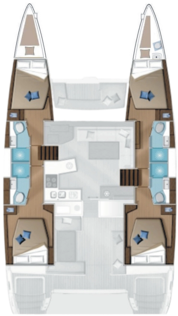 Hire a Lagoon Lagoon 450 F Alimos