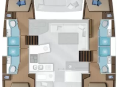 Hire a Lagoon Lagoon 450 F Alimos