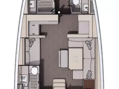 Yacht hire Trogir cheap Dufour 470