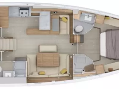 Yacht charter Split - Bénéteau Oceanis 52 - 3 cab. on SamBoat