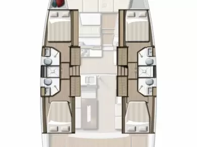 Catamaran hire in Alimos - Bali Bali 4.2