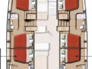 Yacht charter Mykonos (Island) - Bali Bali 5.2 - 6 + 2 cab. on SamBoat