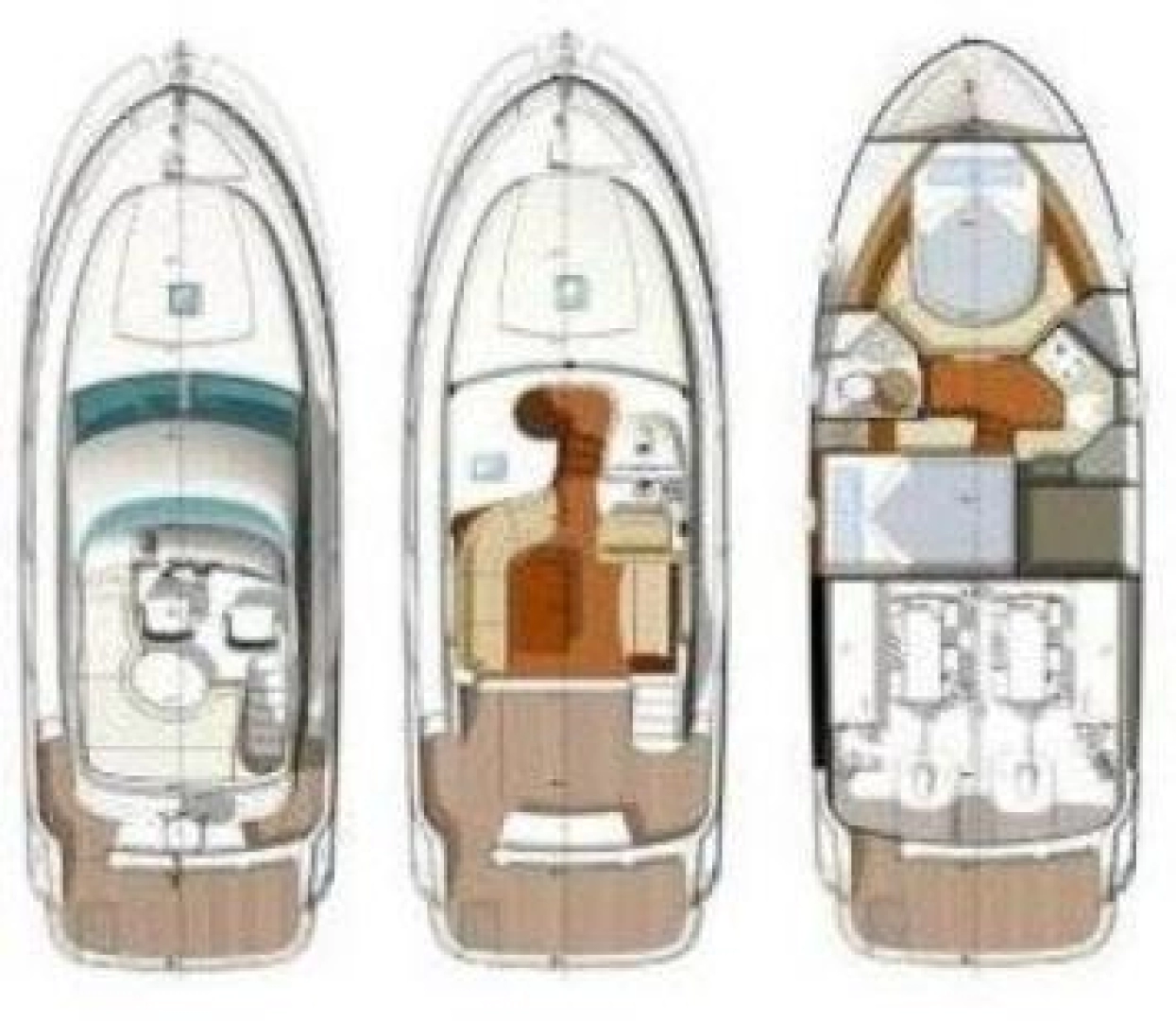 Hire Motorboat Jeanneau with a boat licence