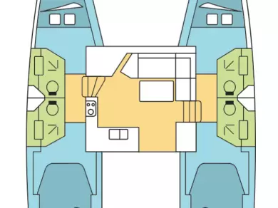 Yacht charter Lefkáda - Fountaine Pajot Isla 40 on SamBoat