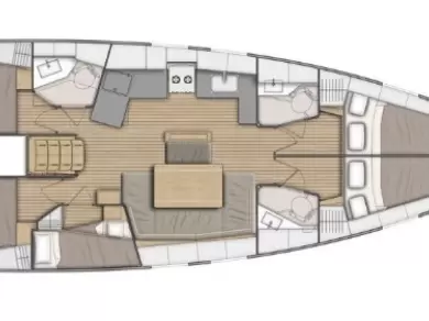 Hire Sailboat Bénéteau with a boat licence