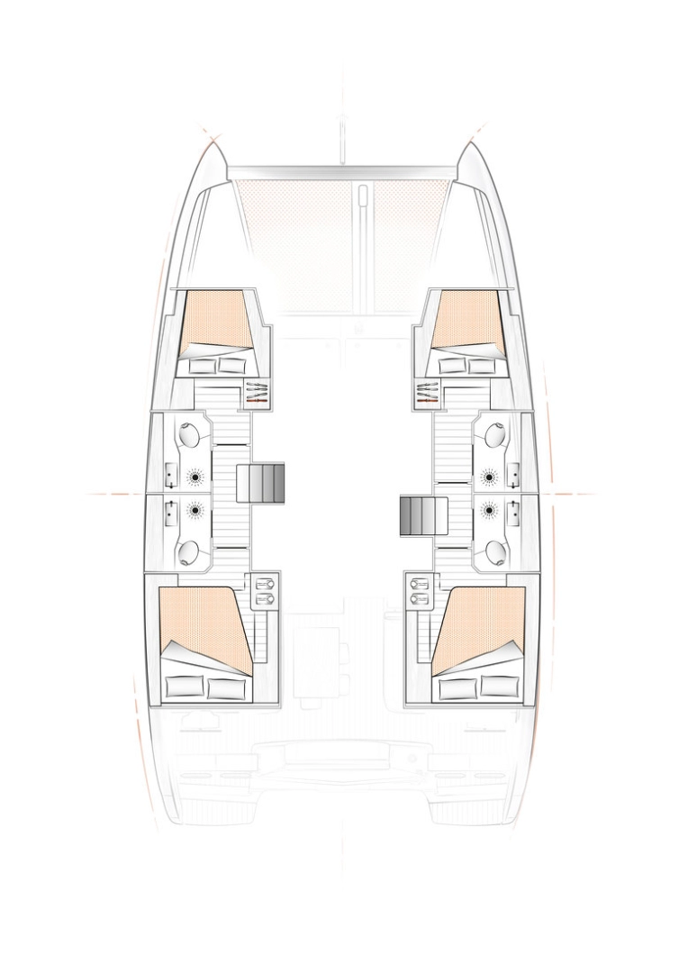 Catamaran to hire Komolac at the best price