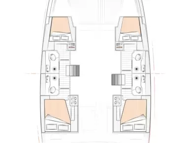 Catamaran to hire Komolac at the best price