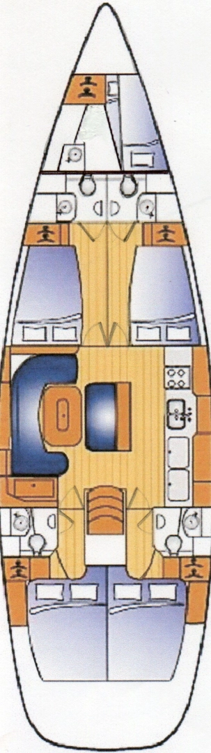 Yacht hire Pula cheap Beneteau 50