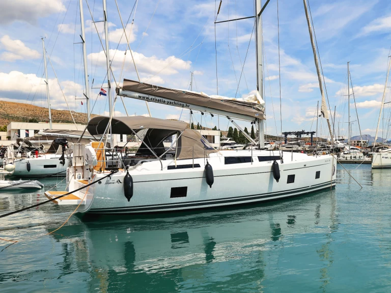 Hanse Hanse 418 charter bareboat or skippered in  Seget Donji