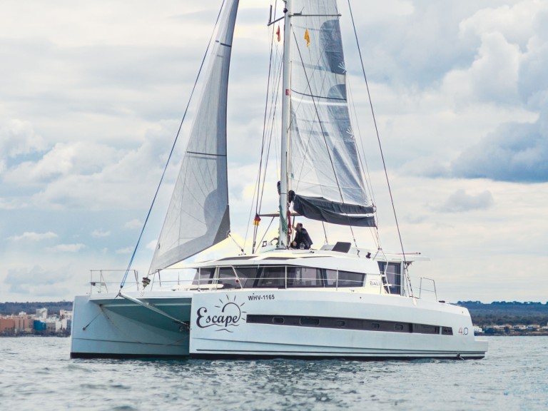 Hire Catamaran with or without skipper Bali Can Pastilla