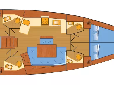 Yacht charter Can Pastilla - Bénéteau Oceanis 46.1 on SamBoat