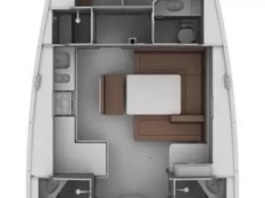 Yacht hire Sukošan cheap Cruiser 46