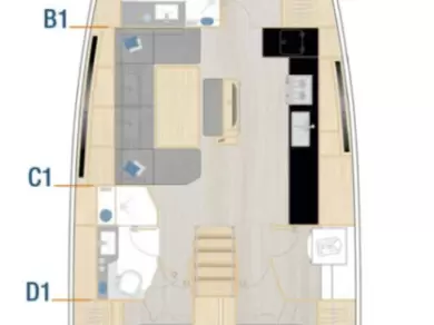 Sailboat to hire Kaštela at the best price