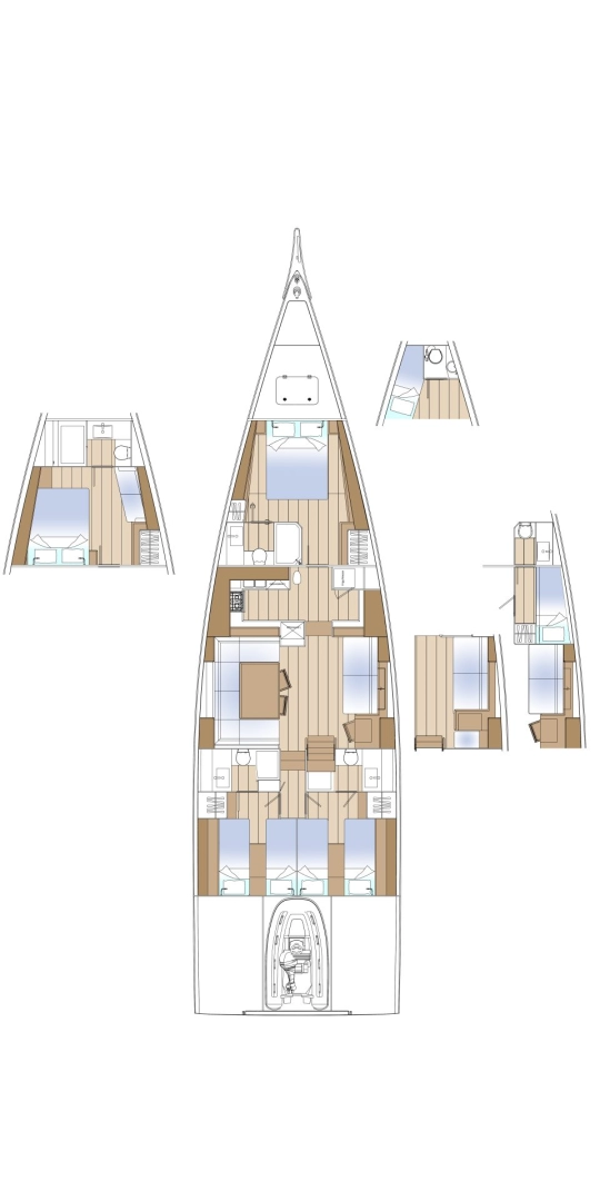 Sailboat hire in Pirovac - Solaris Solaris 64 RS