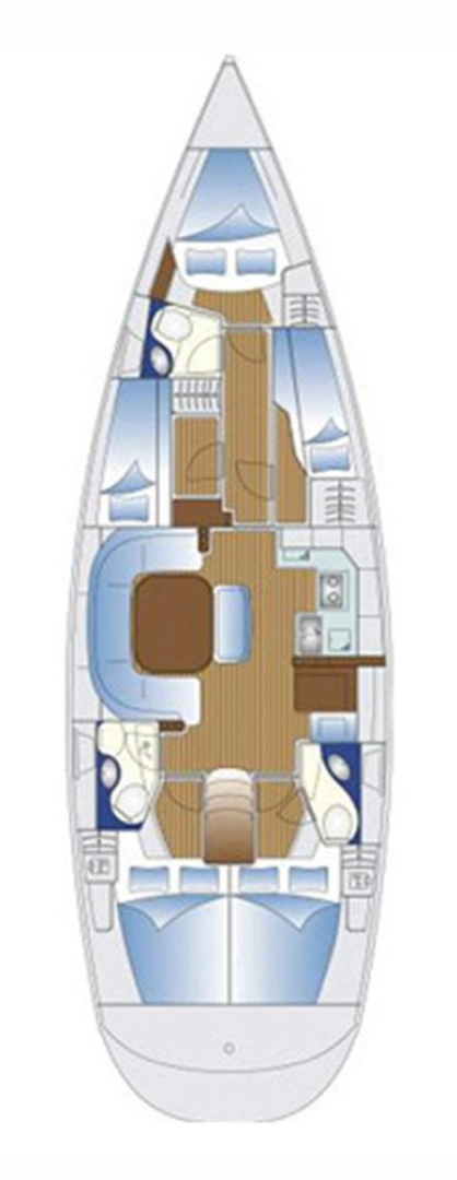 Hire Sailboat Bavaria with a boat licence